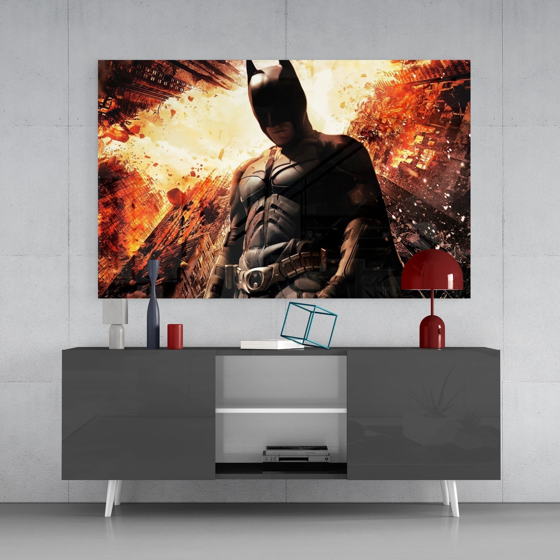 Batman Ve Gotham City Cam Tablo