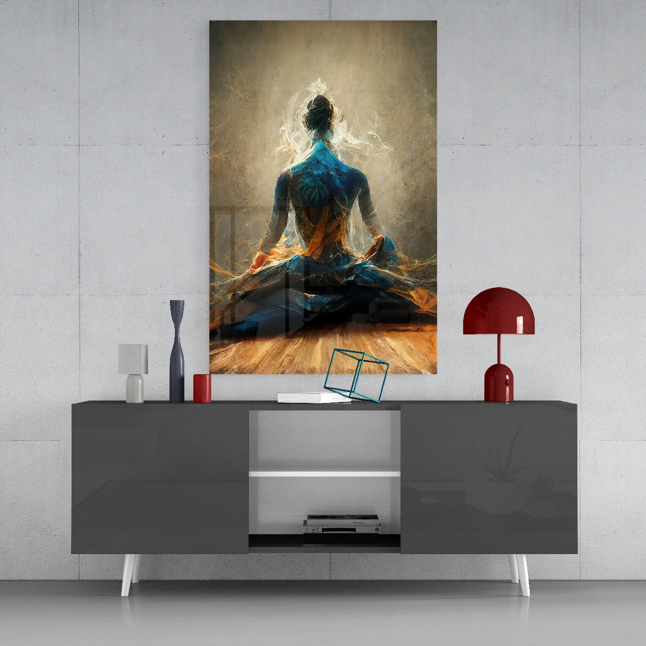 Meditasyon Cam Tablo