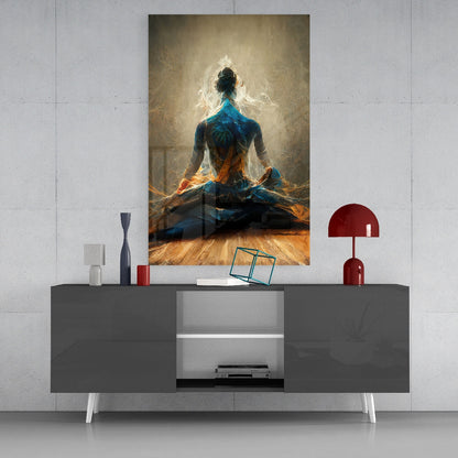 Meditasyon Cam Tablo
