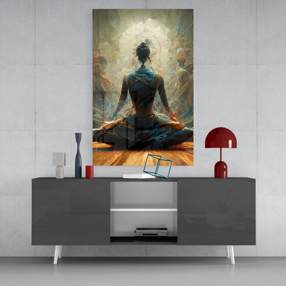 Meditasyon Cam Tablo