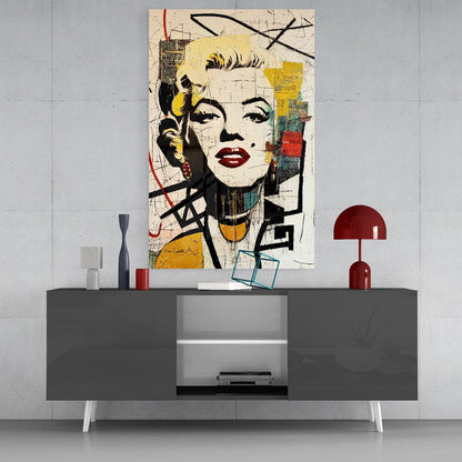 Marilyn Monroe Cam Tablo