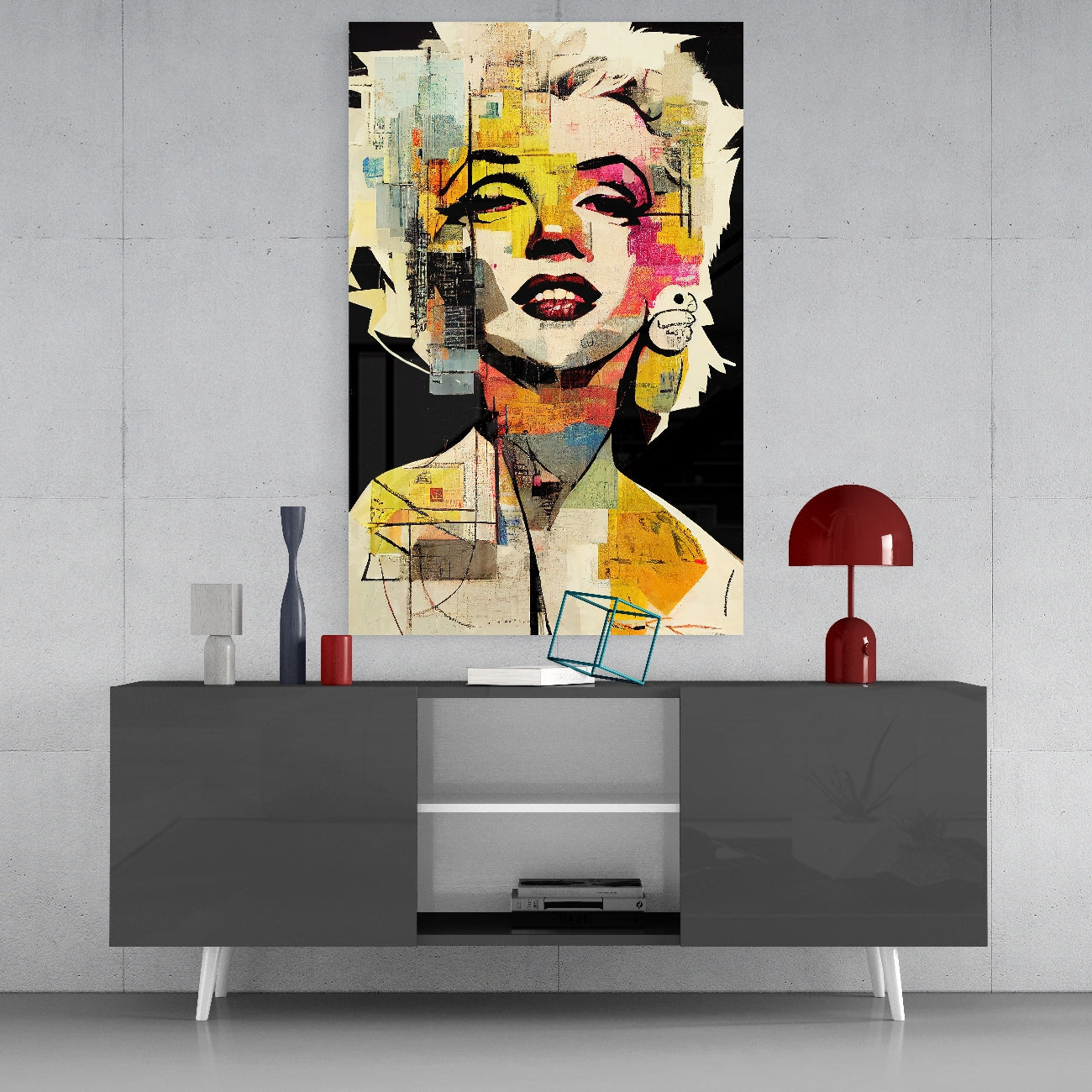 Marilyn Monroe Cam Tablo