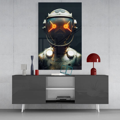 Robotik Görünüm Cam Tablo