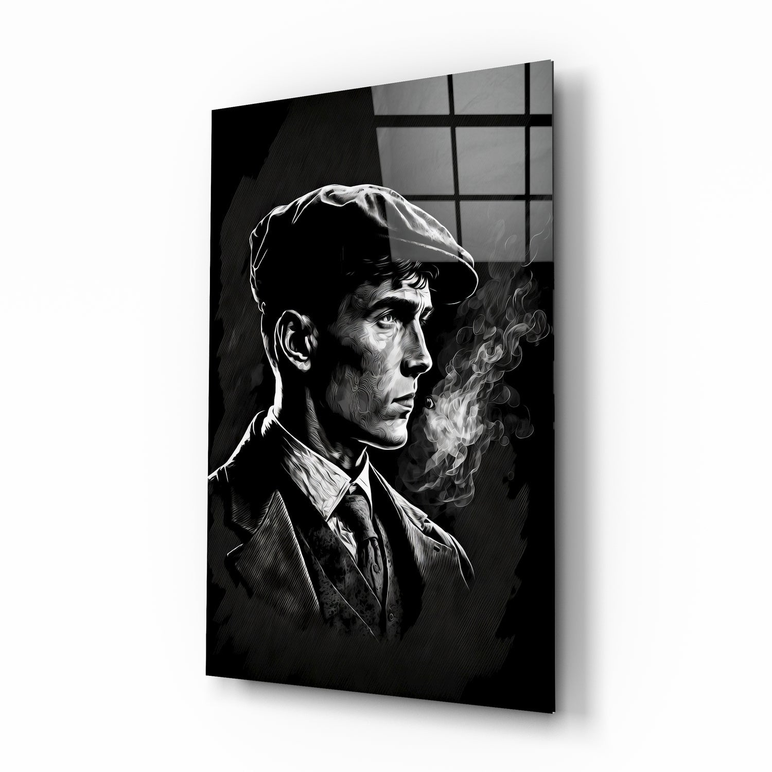 Thomas Shelby - Peaky Blinders Cam Tablo  || Tasarımcı Koleksiyonu