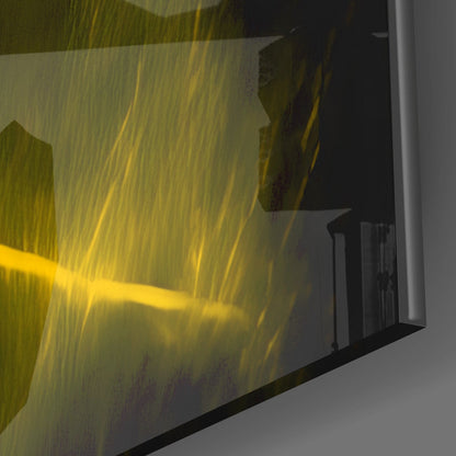 Iconic Michael Jordan Glass Wall Art  || Designers Collection
