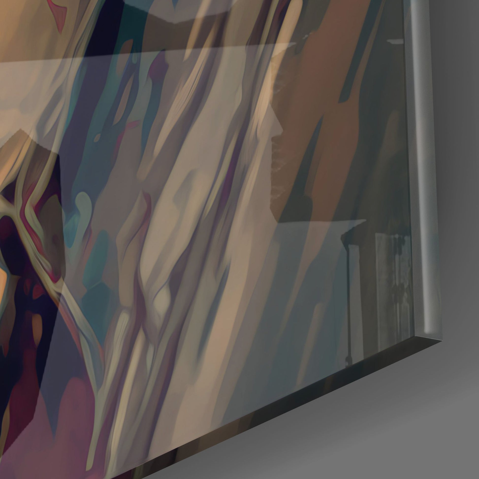 Fight Club - Tyler Durden Glass Wall Art  || Designers Collection