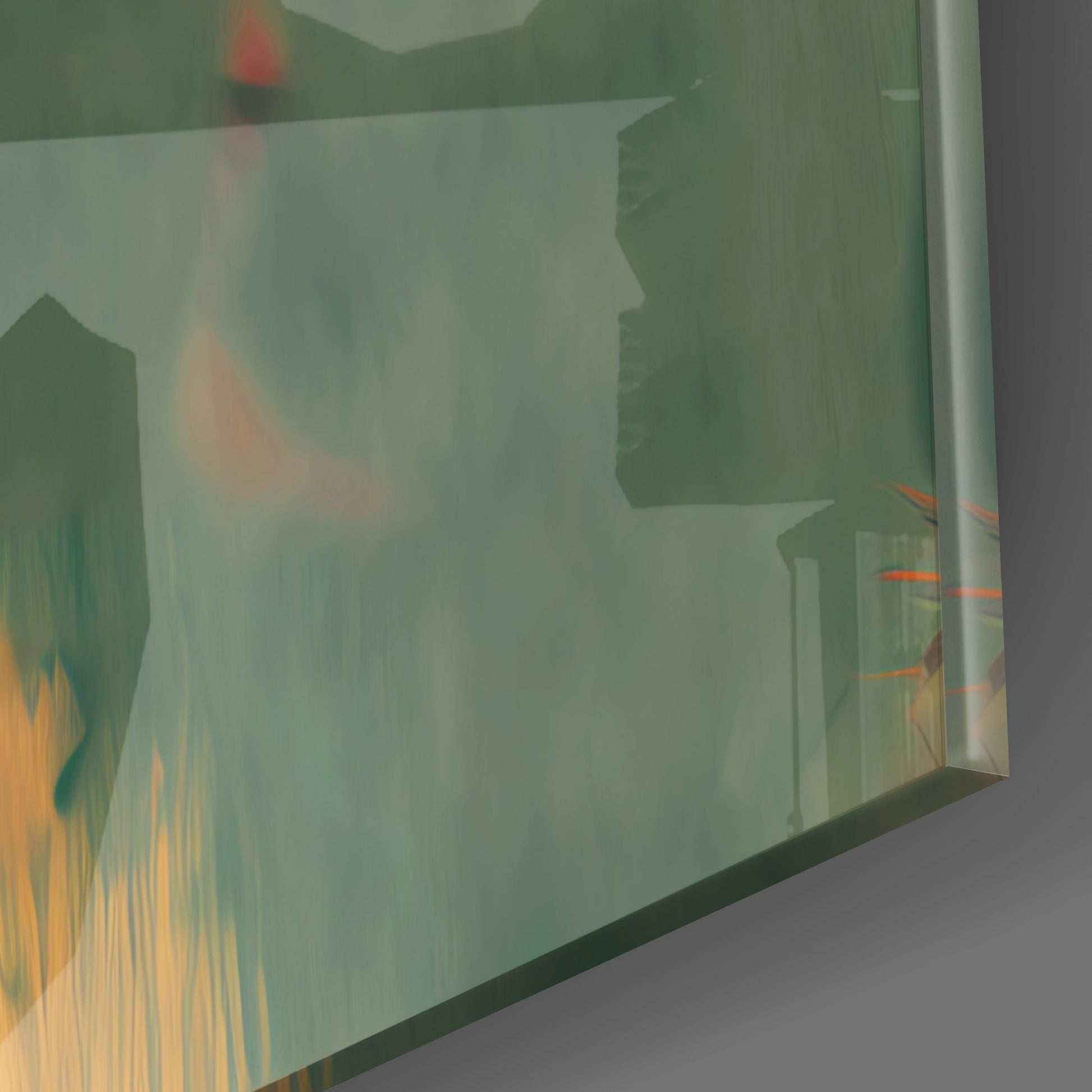 Fight Club - Tyler Durden Glass Wall Art  || Designers Collection