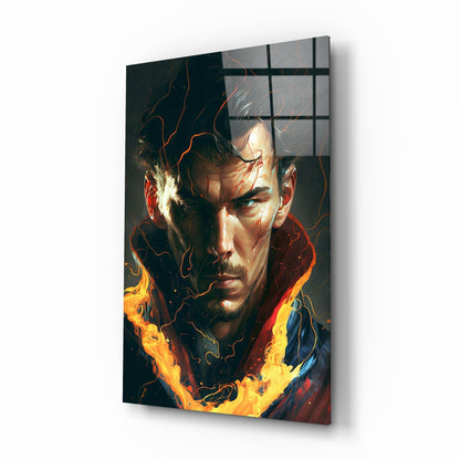 Dr. Strange Glass Wall Art  || Designers Collection