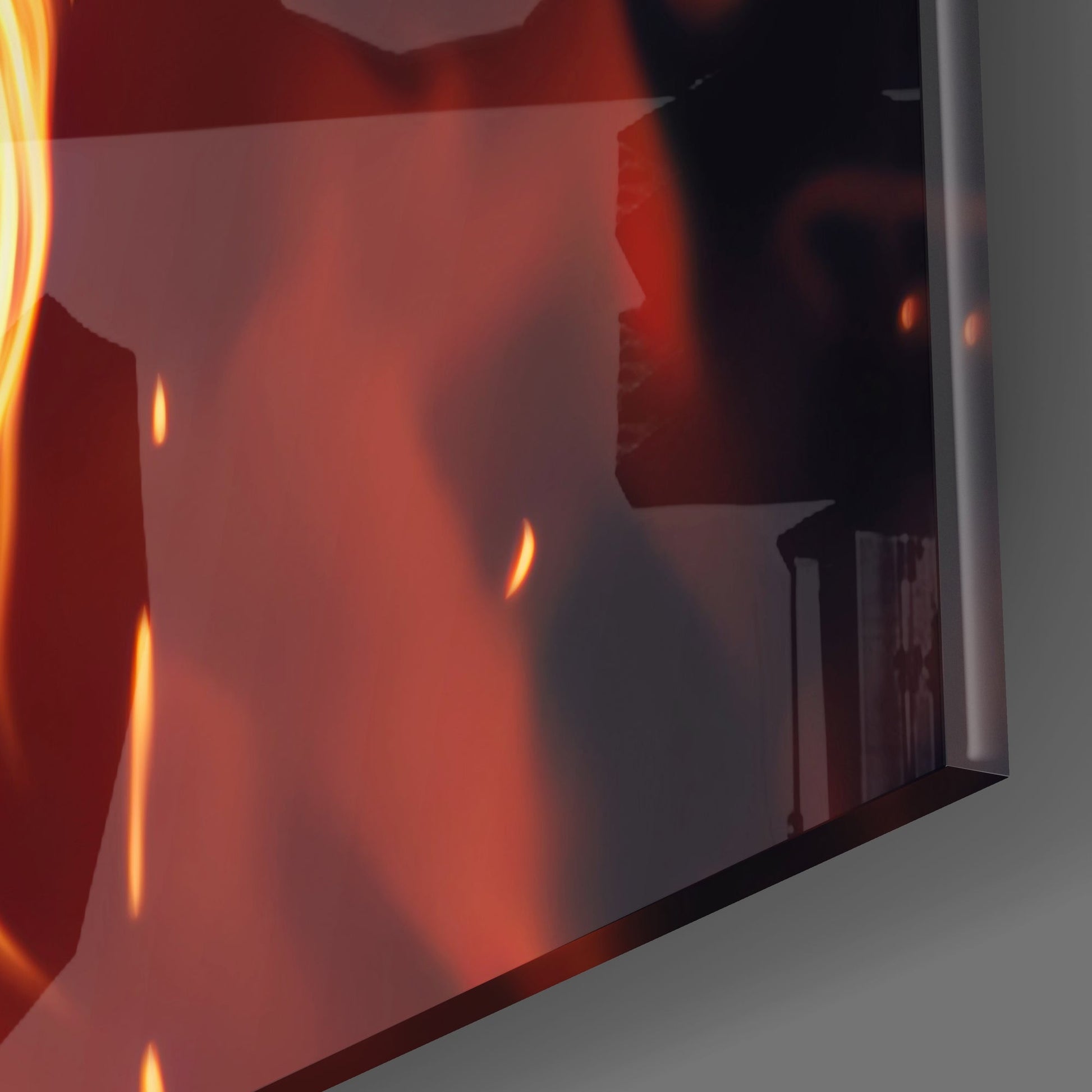 Harley Quinn Glass Wall Art  || Designers Collection