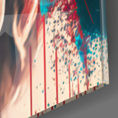Harley Quinn Glass Wall Art  || Designers Collection