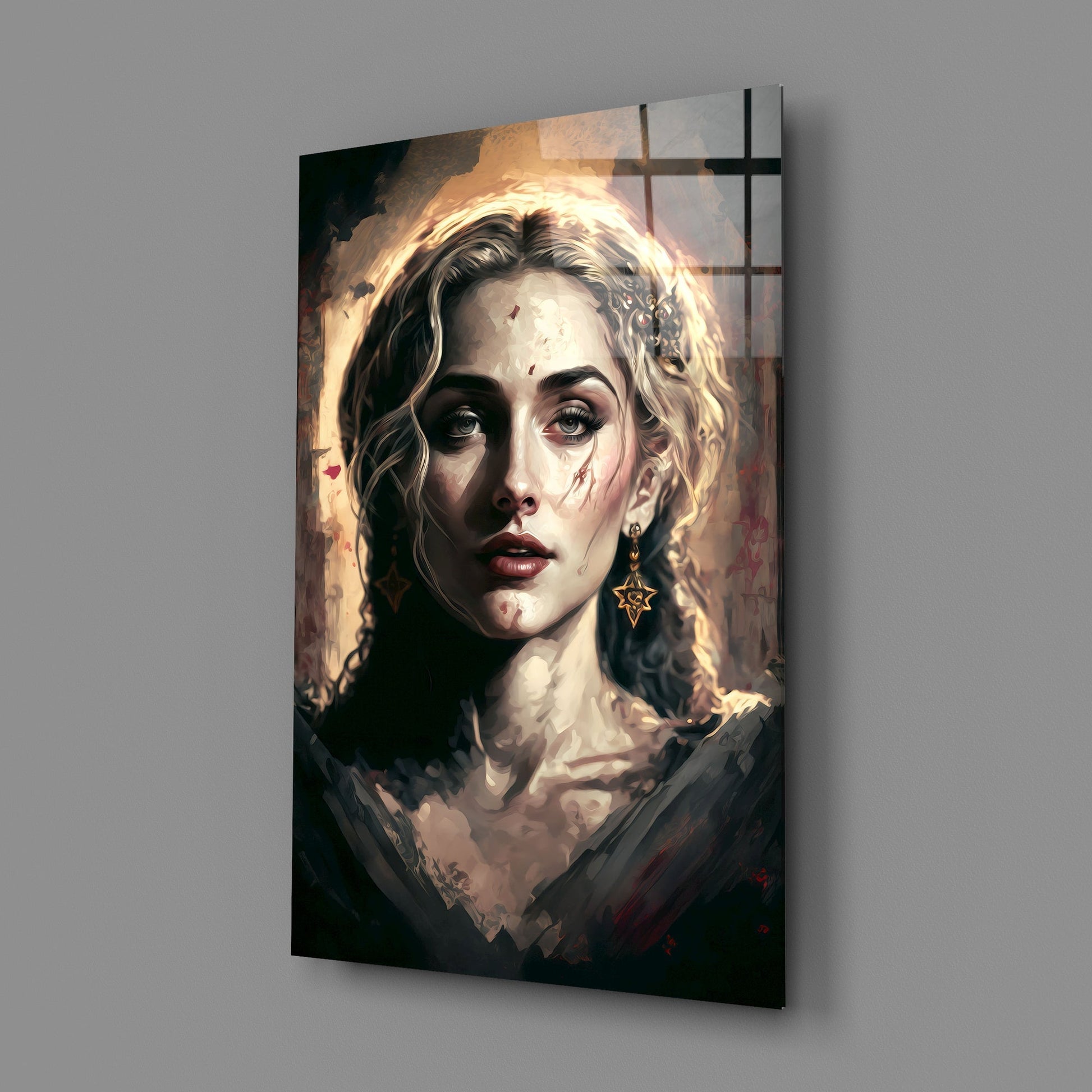 Madonna Glass Wall Art  || Designers Collection