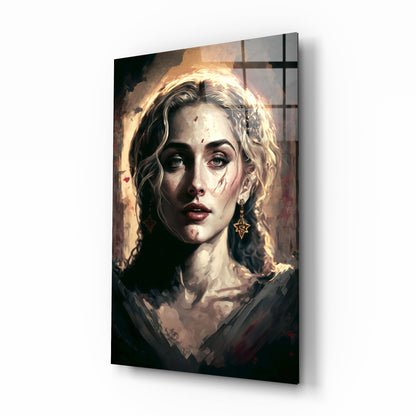 Madonna Glass Wall Art  || Designers Collection