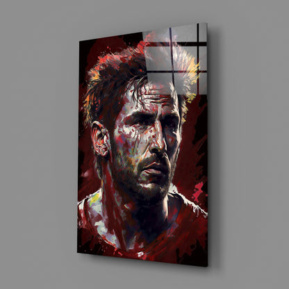 Messi Glass Wall Art  || Designers Collection