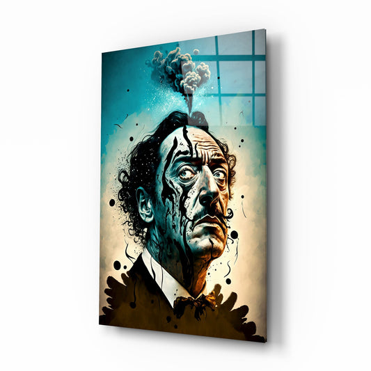 Salvador Dali Glass Wall Art  || Designers Collection