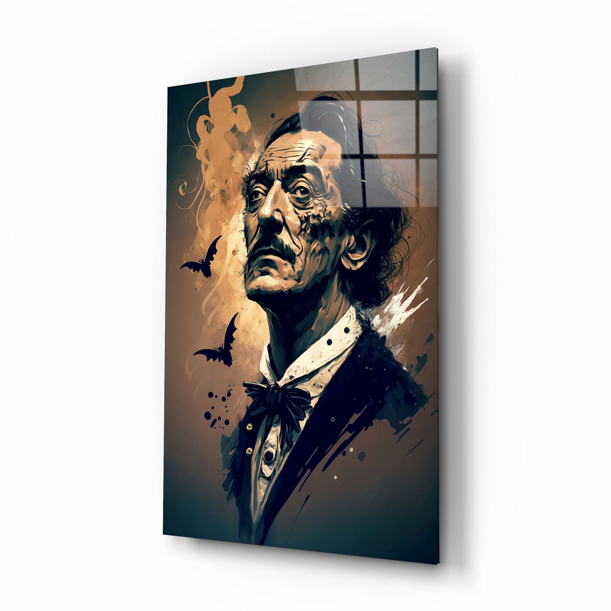 Salvador Dali Glass Wall Art  || Designers Collection