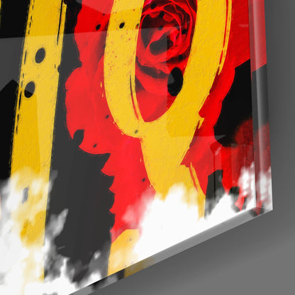 Frida Kahlo Glass Wall Art || Designers Collection