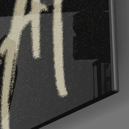Banksy Basquiat Glass Wall Art || Designers Collection