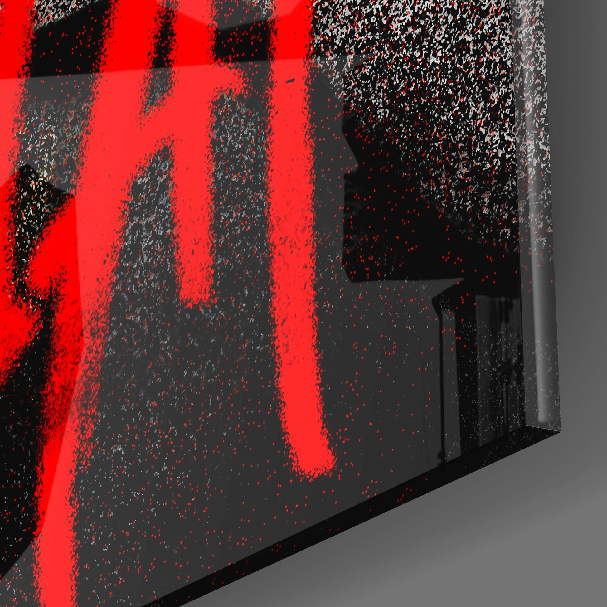 Jean-Michel Basquiat Glass Wall Art || Designers Collection