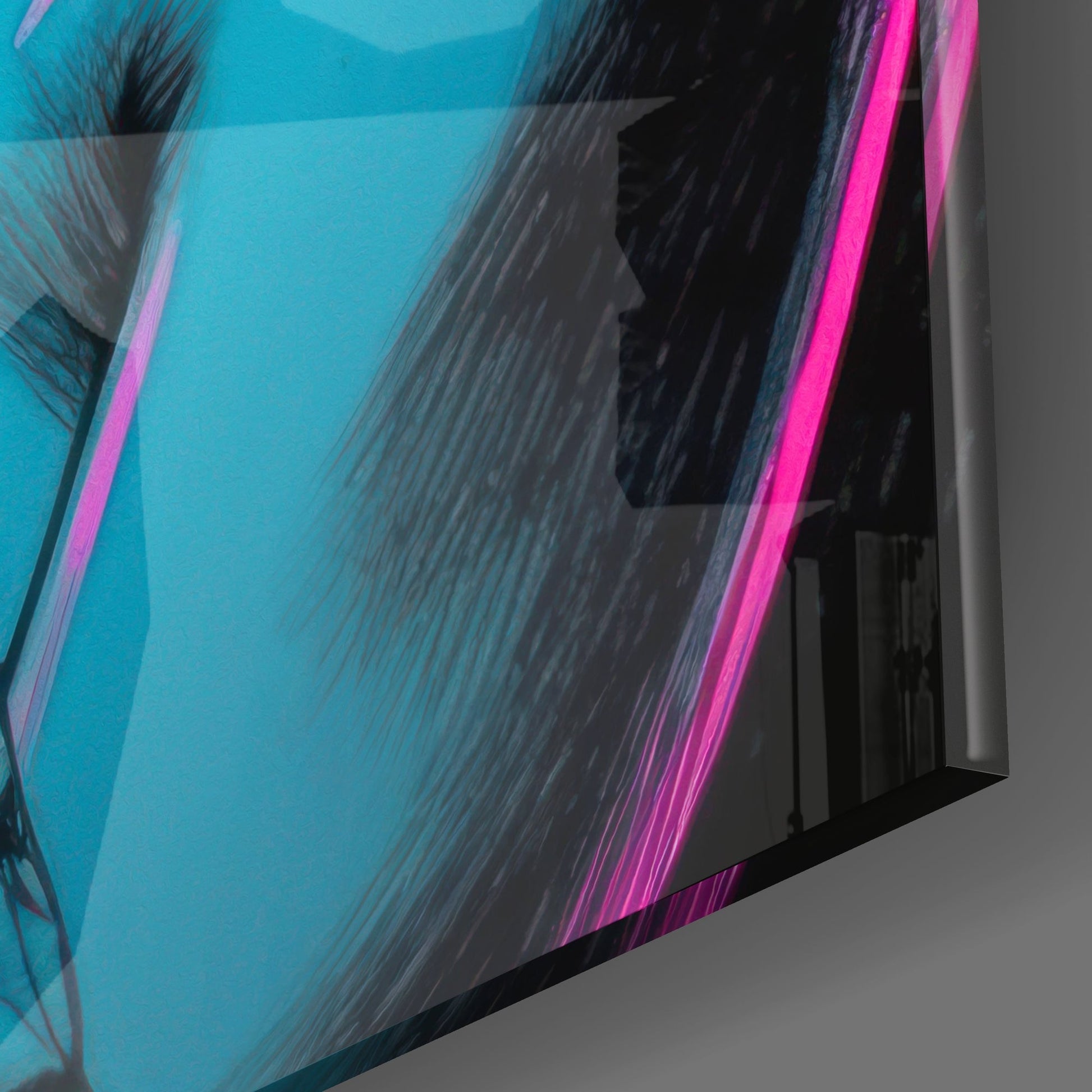 Girl Glass Wall Art || Designer's Collection
