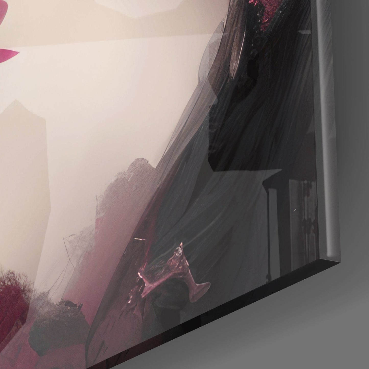 Corpse Bride Glass Wall Art || Designer's Collection
