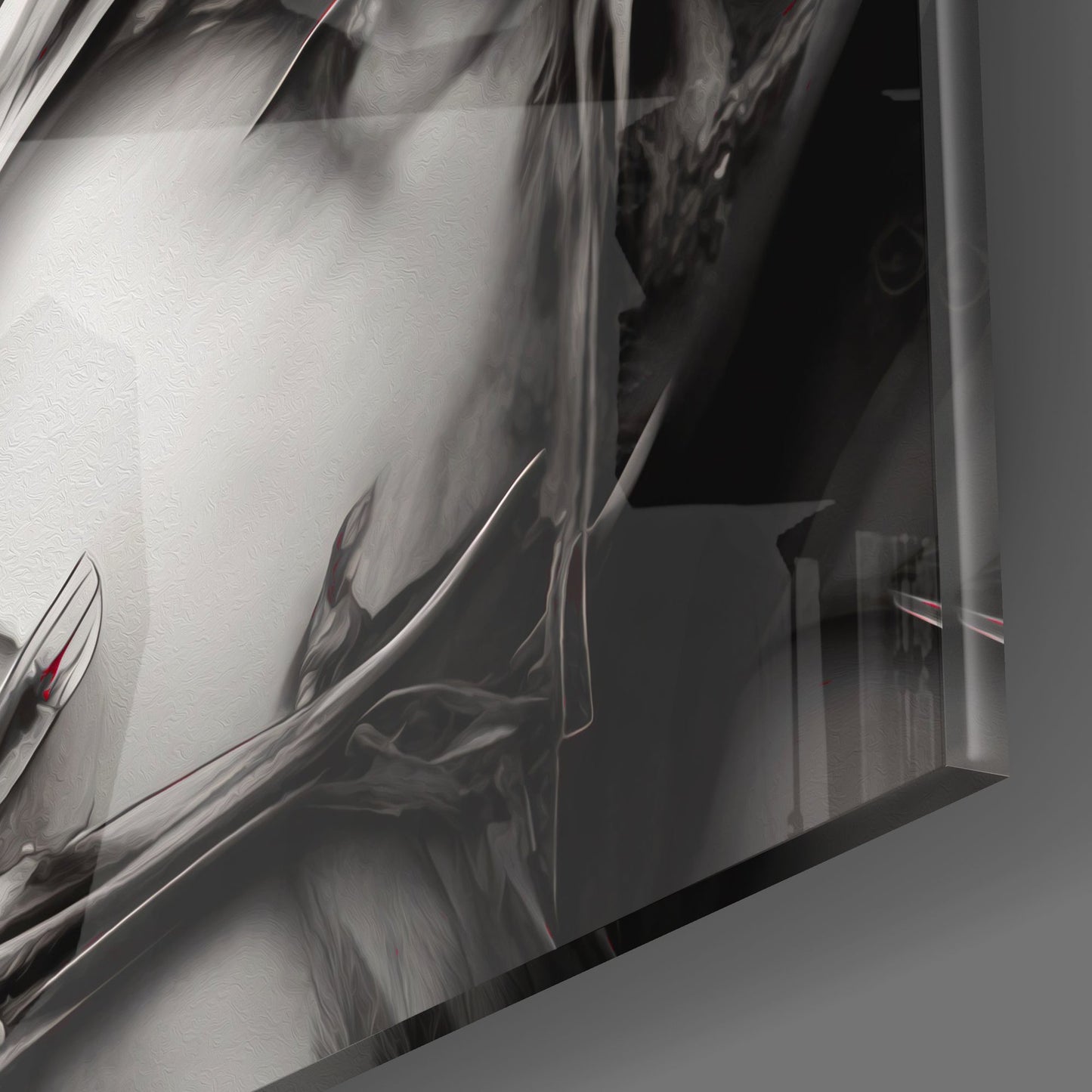 Warrior Glass Wall Art || Designer's Collection