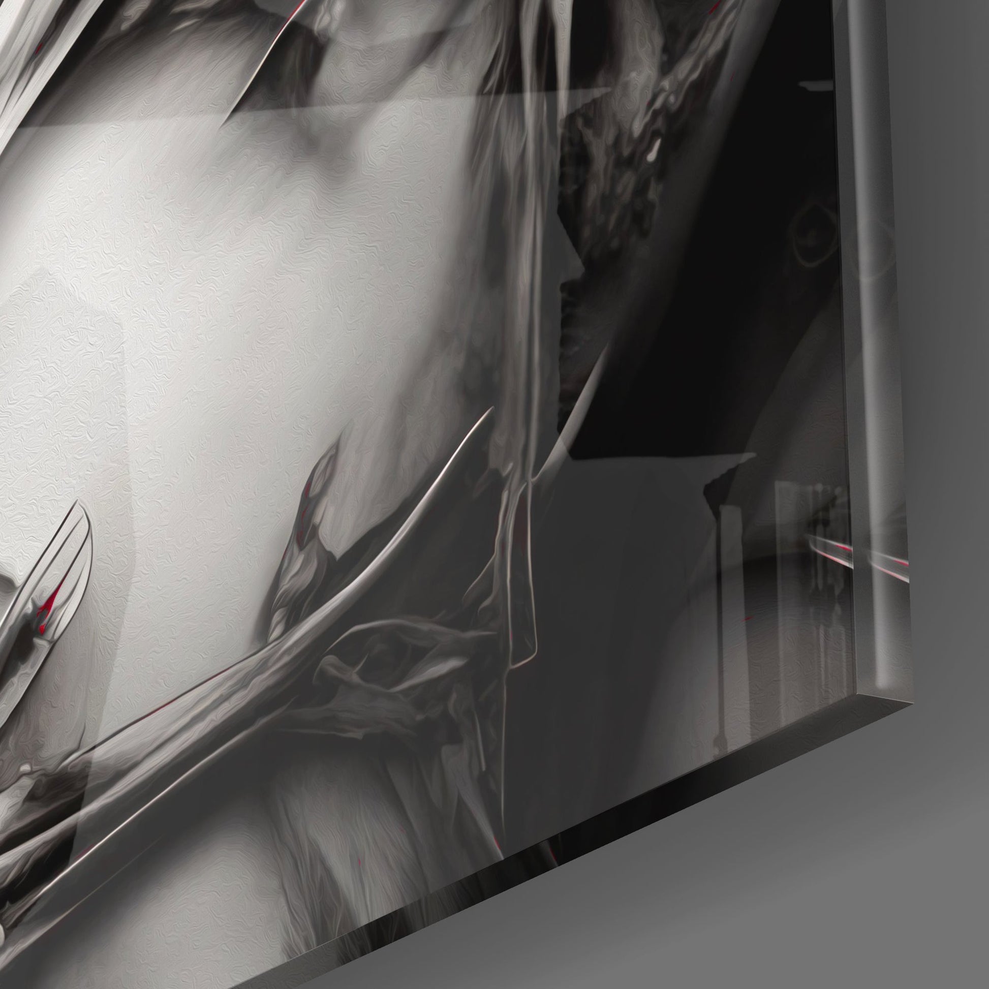 Warrior Glass Wall Art || Designer's Collection
