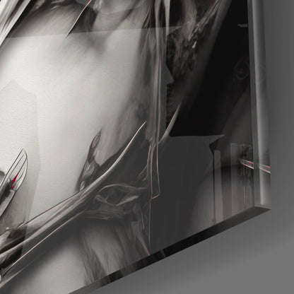 Warrior Glass Wall Art || Designer's Collection