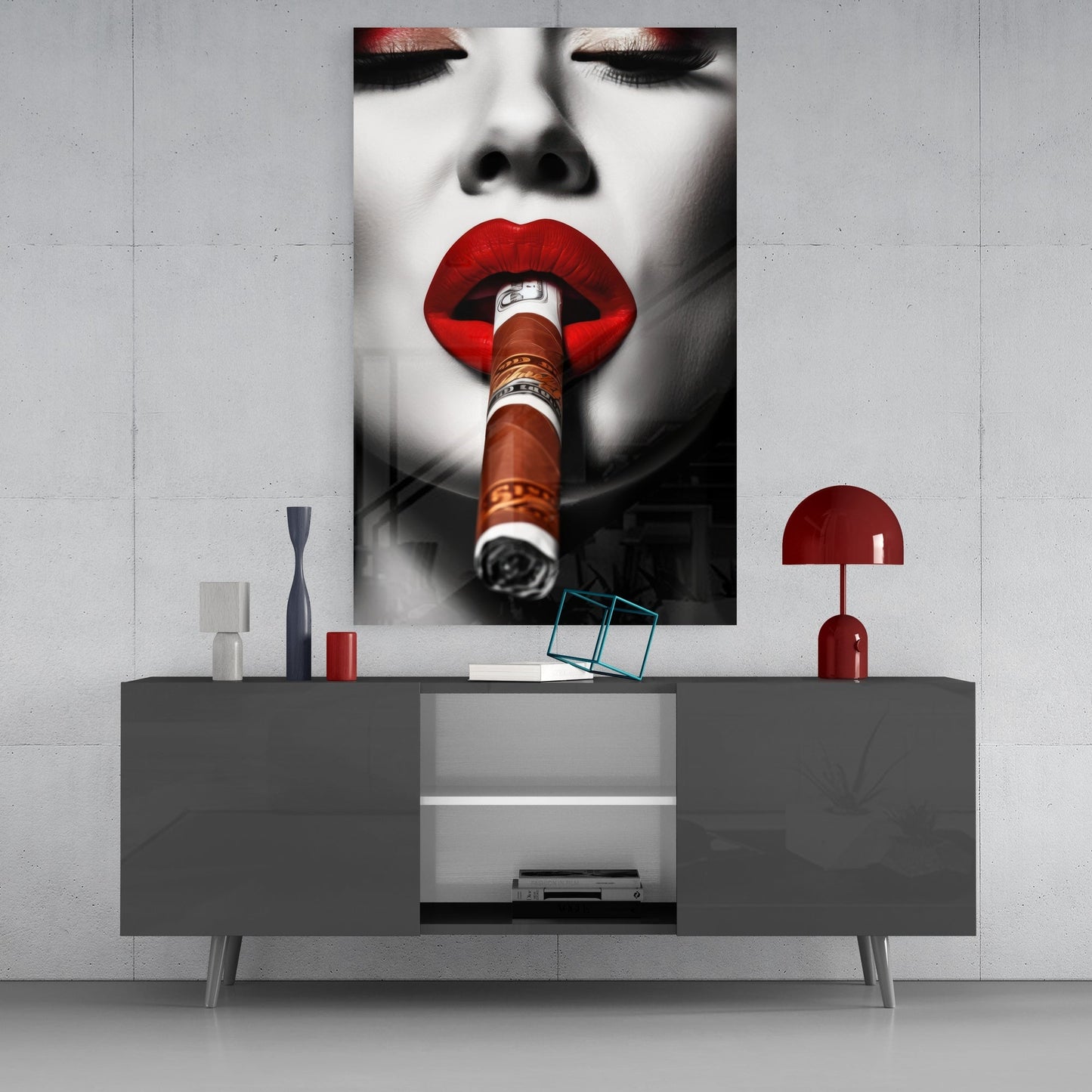 Cuban Glass Wall Art || Designer's Collection