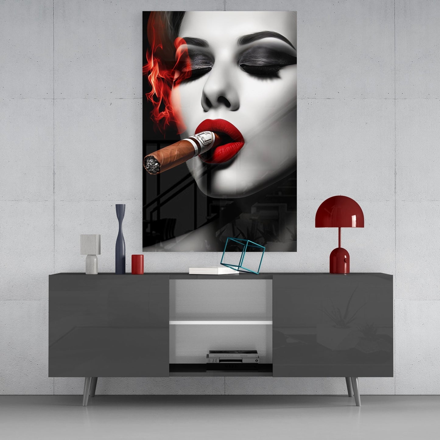 Cuban Glass Wall Art || Designer's Collection