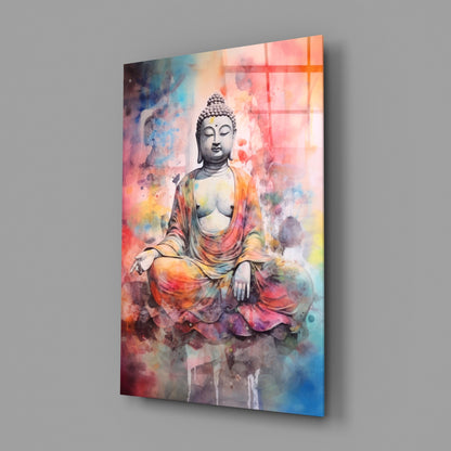 Buddha Glass Wall Art || Designer's Collection