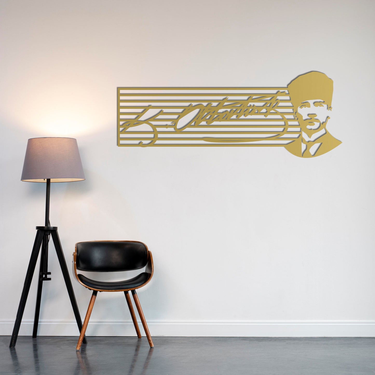 Sign Forever Atatürk Metal Painting