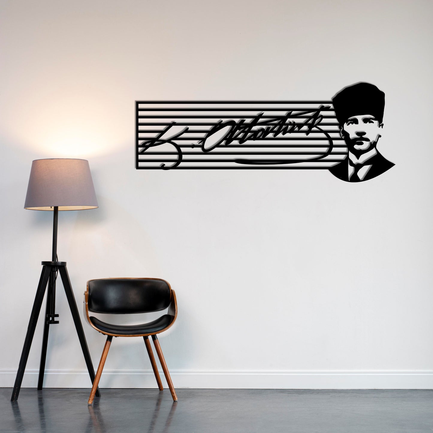 Sign Forever Atatürk Metal Painting