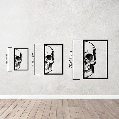 Half Skull – Metal Painting