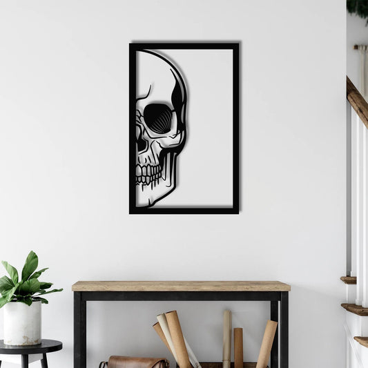 Half Skull – Metal Painting