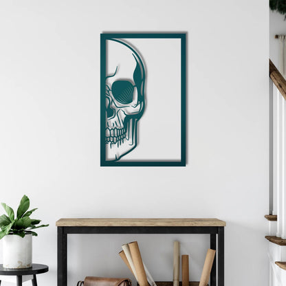 Half Skull – Metal Painting