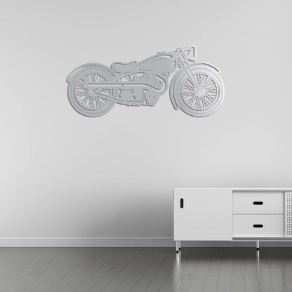 Retro Legend – Metal Motorcycle Wall Decor