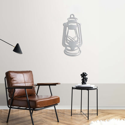 Nostalgic Lantern – Metal Painting