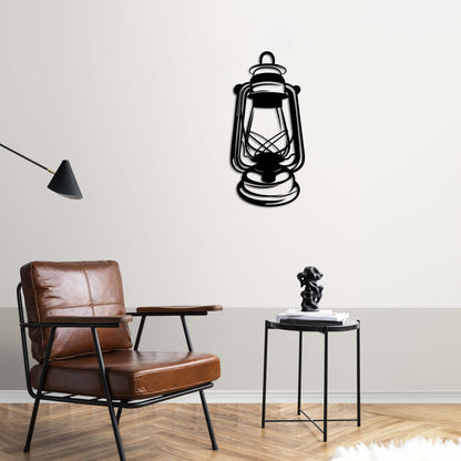 Nostalgic Lantern – Metal Painting
