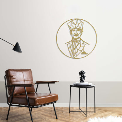 Geometrik Atatürk – Metal Tablo