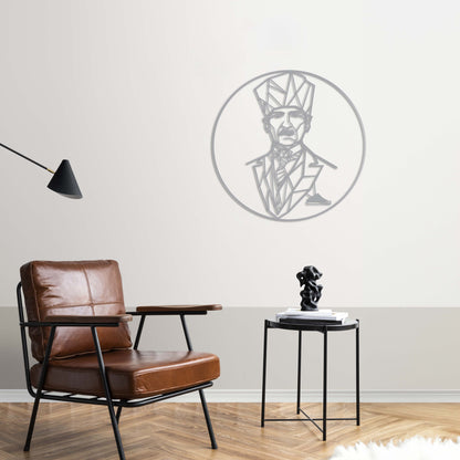 Geometrik Atatürk – Metal Tablo