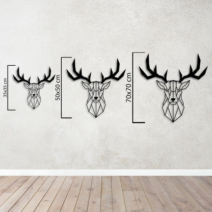 Deer Metal Painting