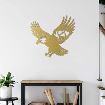 Gökyüzünün Hakimi: Kartal Metal Tablo