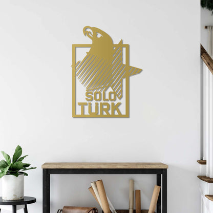 Hero of the Sky Solo Turkish Metal Painting