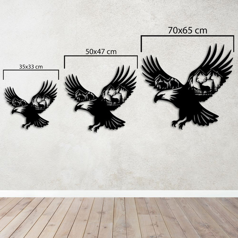 Gökyüzünün Hakimi: Kartal Metal Tablo