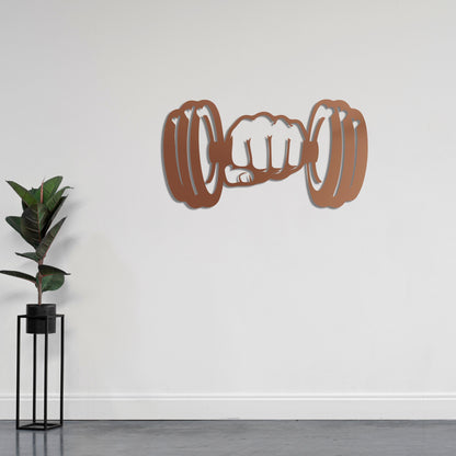 Metal Painting Symbol of Power