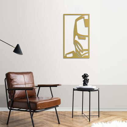 Gizemli Zırh Metal Tablo