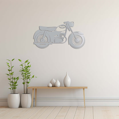 Classic Jawa Motorcycle – Metal Painting