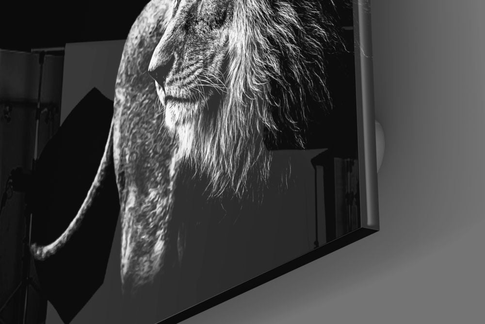 Aslan Cam Tablo