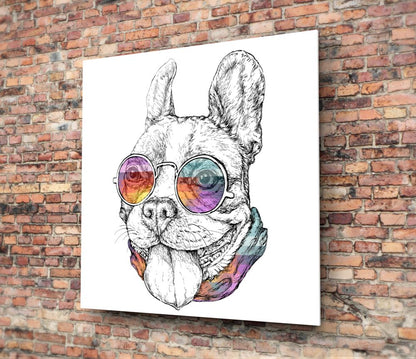 Köpek Cam Tablo