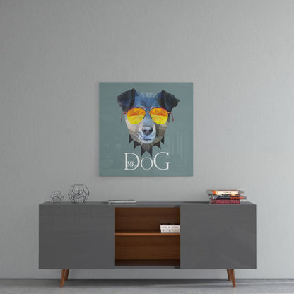 Köpek Cam Tablo